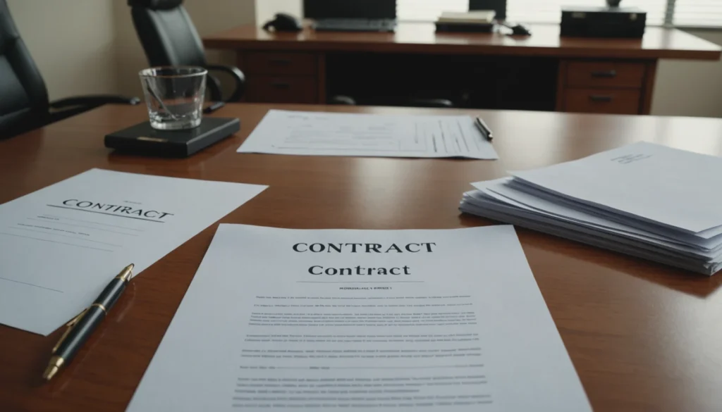 contrat de travail non signé et abandon de poste