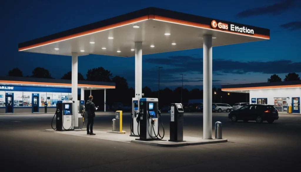 station essence paiement sans contact